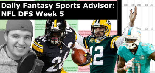 Daily Fantasy Sports Advisor NFL DFS Week 5 2017